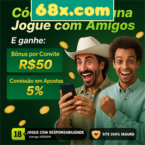 68x.com Ganhe R$ 100,00 Gratis